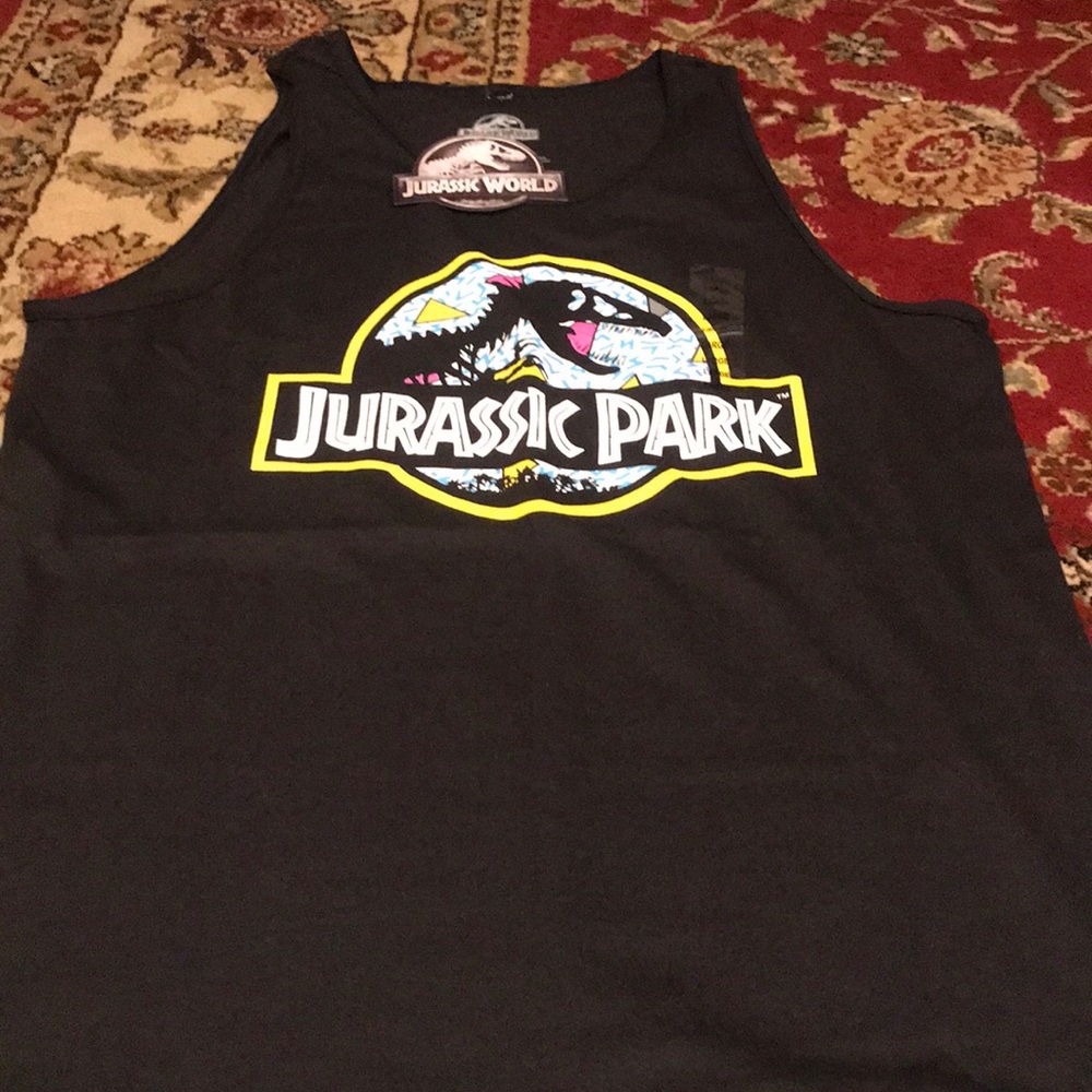 Jurassic Park Tank Top